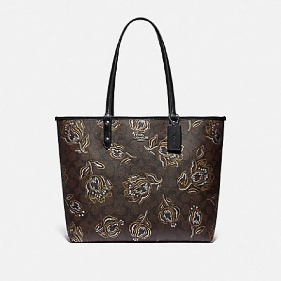 Authentic Coach Reversible Tote Bag - Picture 3 of 15